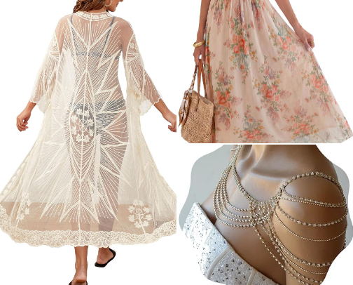 Whimsical and pretty cover photo collage