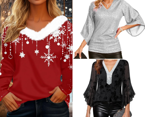 Amazon Women's Holiday Fashion Picks! cover photo collage
