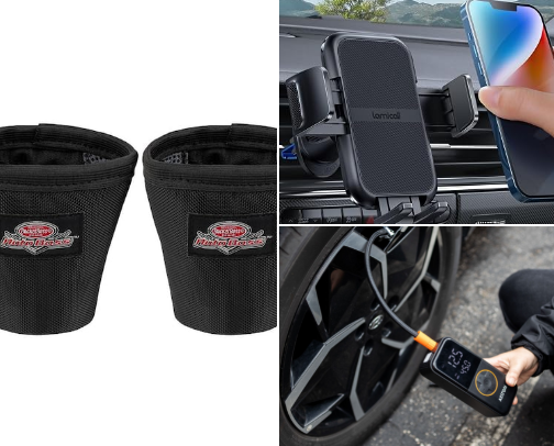 Car Accessories cover photo collage