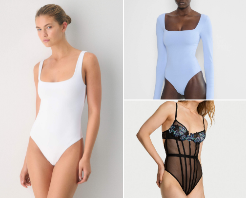 Sleek & Chic Bodysuits You’ll Live In cover photo collage