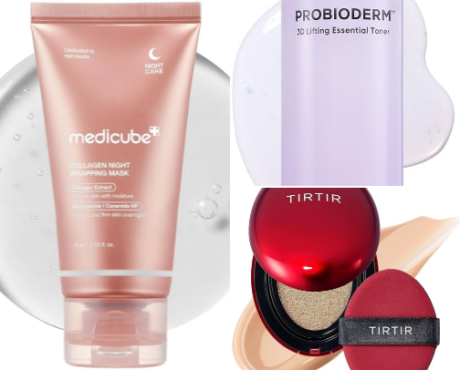 Korean Skincare 💕 cover photo collage