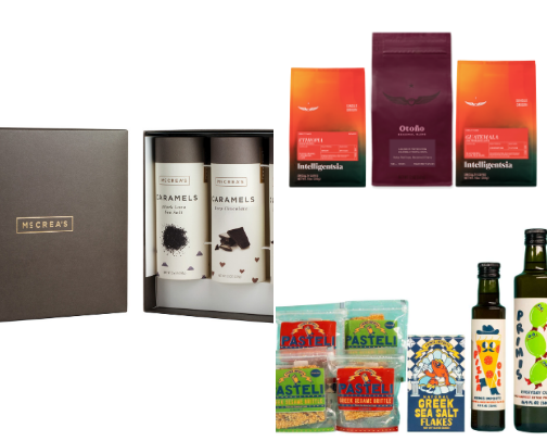 Our Favorite Gift Baskets to Give (and Get!) This Holiday Season cover photo collage