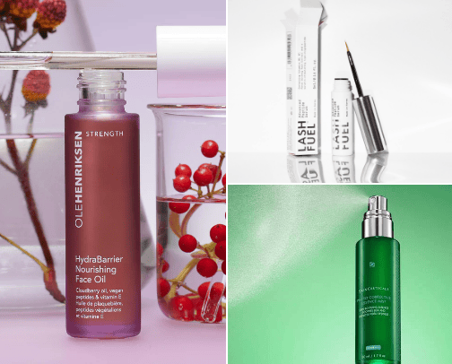 Skincare Products for Oily Skin cover photo collage