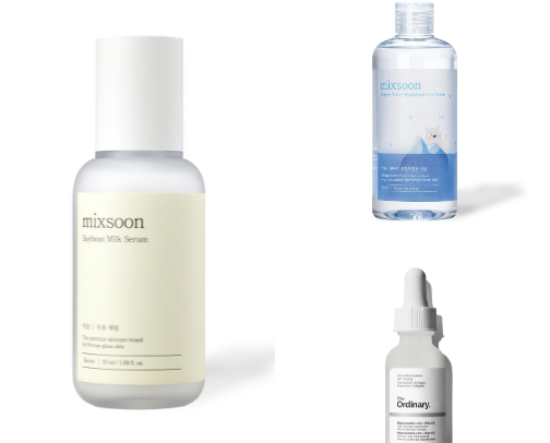 Skincare cover photo collage