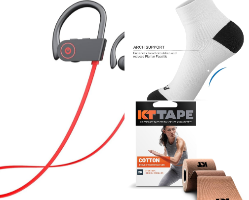 Half Marathon Accessories cover photo collage