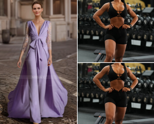 Elegant style cover photo collage