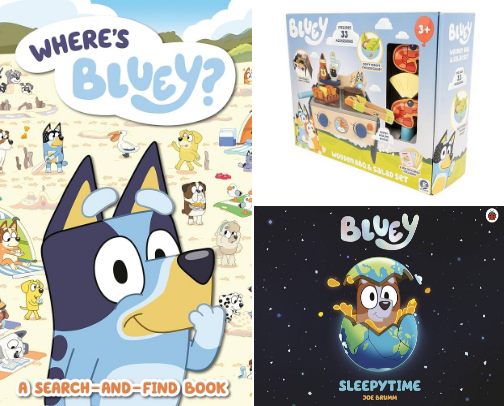 Bluey mums! Here’s our favourite Bluey toys and books🤍 cover photo collage
