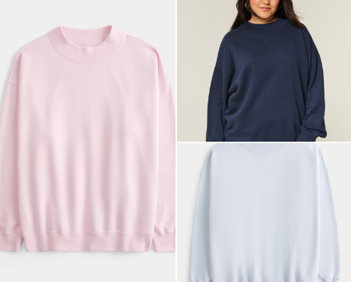 The Best Mockneck Sweatshirts (Parke Dupes)! cover photo collage