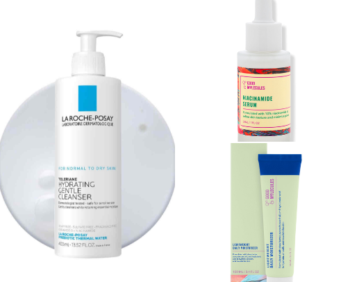 Skincare Products For Glass Skin🫧 cover photo collage