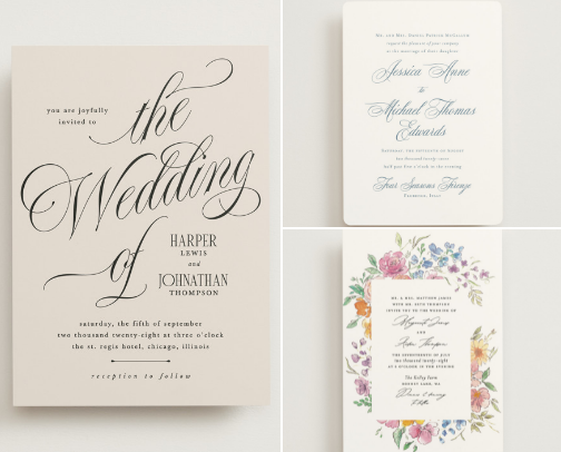 The Wedding List cover photo collage