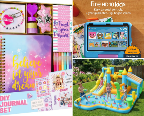 ✨ Grandma-Approved Gift Ideas for Girls Ages 6-13 & Toddlers cover photo collage