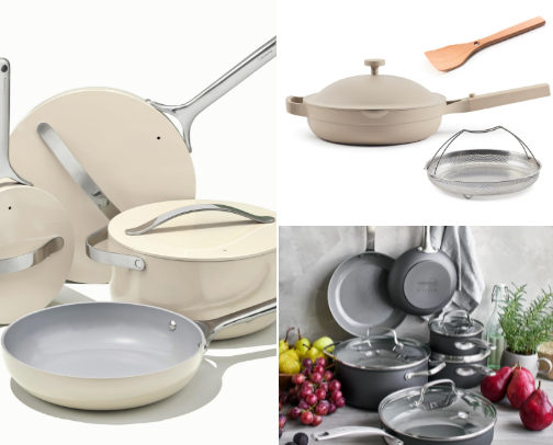 Best Clean Non-toxic Cookware cover photo collage