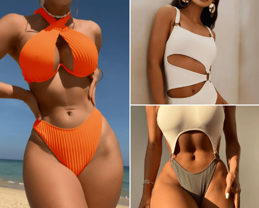 Swimwear that  makes you feel confident and vibrant cover photo collage
