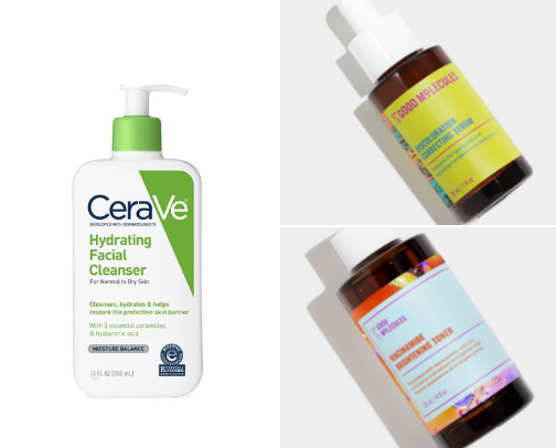 Skin Care🎀 cover photo collage
