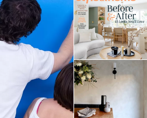 Interior/Exterior~We are not hoarders, we are creatives 😊 cover photo collage