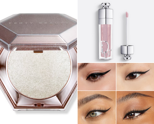 Makeup essentials cover photo collage
