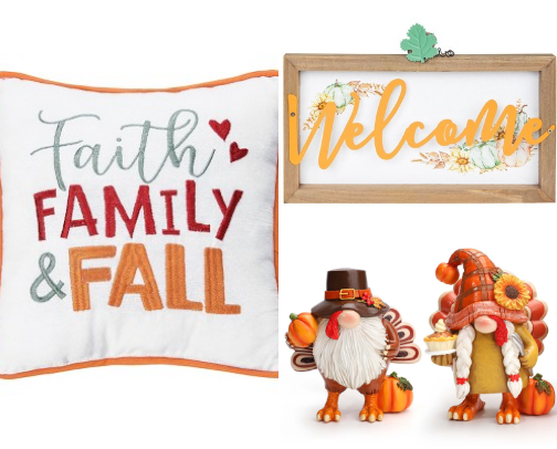 Fall decor cover photo collage