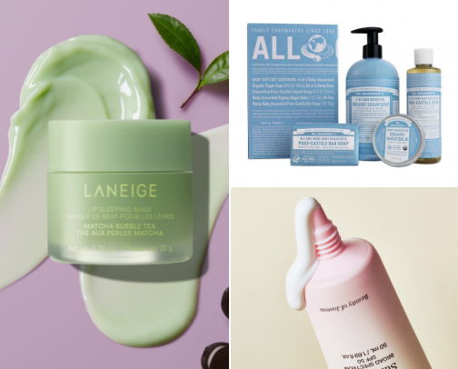 My favorite beauty recs cover photo collage