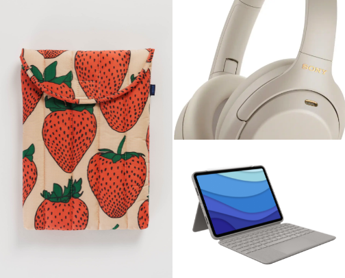 college student tech essentials cover photo collage