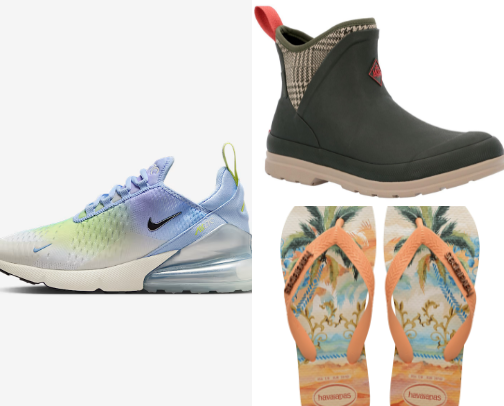 Comfy and cute shoes cover photo collage