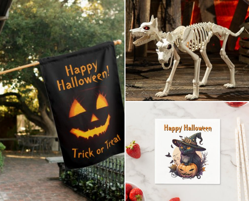 Time of Fright & Delight cover photo collage