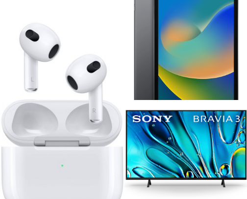 Personal electronics for daily life cover photo collage