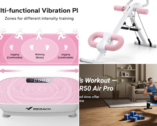 Fitness and Health cover photo collage