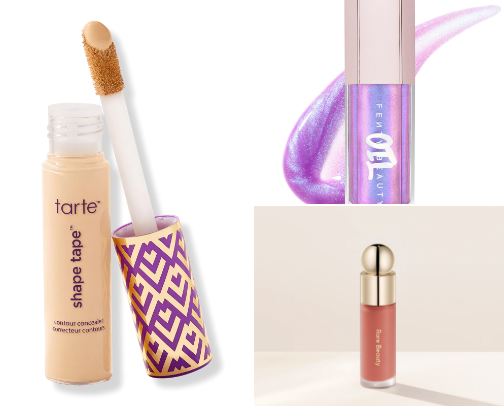 Best products for glamorous makeup cover photo collage