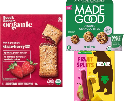 Healthier Snack Options - Pantry Items cover photo collage