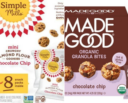 Healthier Snack Options: Pantry & Lunchbox faves. cover photo collage