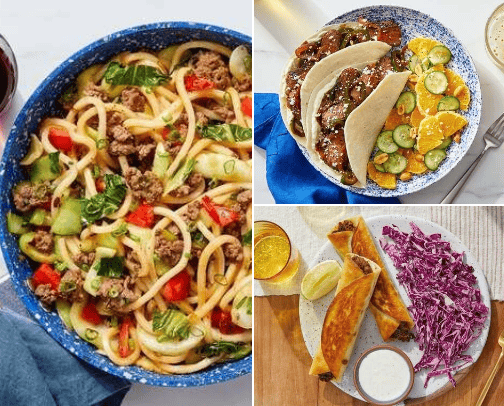 Cooking ideas cover photo collage