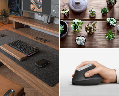 Everything on My Desk That Saved My Back and Focus During 4+ Years of Remote Work cover photo collage