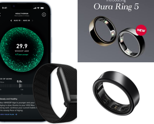 Smart Rings & Wearable Health Trackers cover photo collage