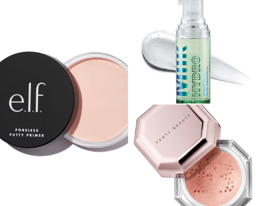 makeup essentials 💄💋 cover photo collage