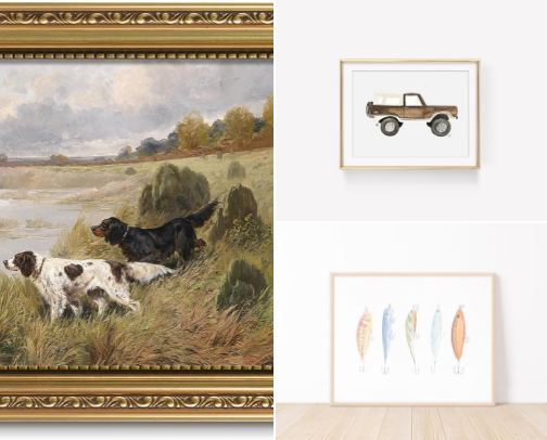 Boys room cover photo collage