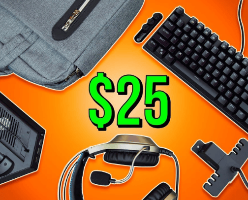 Cheap Amazon gaming equipment cover photo collage