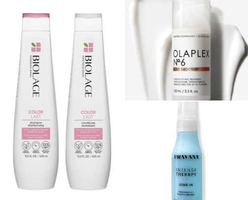 Hair care for healthy blonde hair 👱🏼‍♀️ cover photo collage