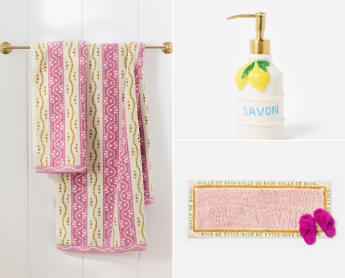 Colourful bathroom accessories to give your room a new lease of life cover photo collage