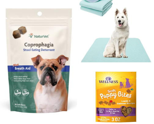 Must haves for puppy lovers. cover photo collage