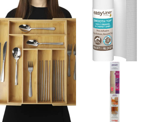 Kitchen Drawer Organizer cover photo collage