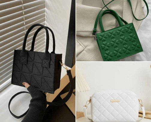 Bags👜 cover photo collage