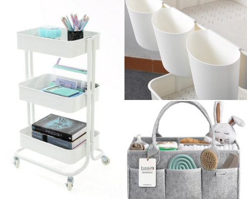 What's on my Postpartum Cart? 🤱🏼🥤🍪 cover photo collage