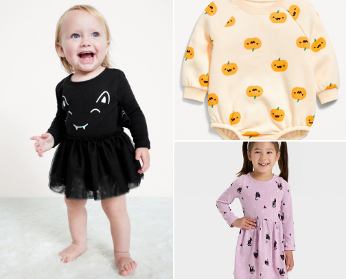 Halloween Toddler Outfits🖤💜🧡 cover photo collage
