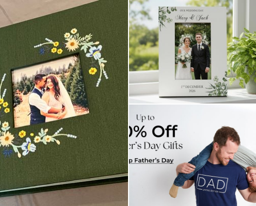 Wedding Gifts They'll Treasure Forever cover photo collage