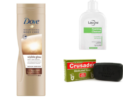 My Affordable Skincare Routine (With a Self-Tanning Hack!) cover photo collage
