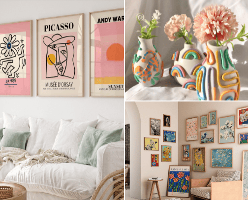 Perfect home decorations✨🏠 cover photo collage