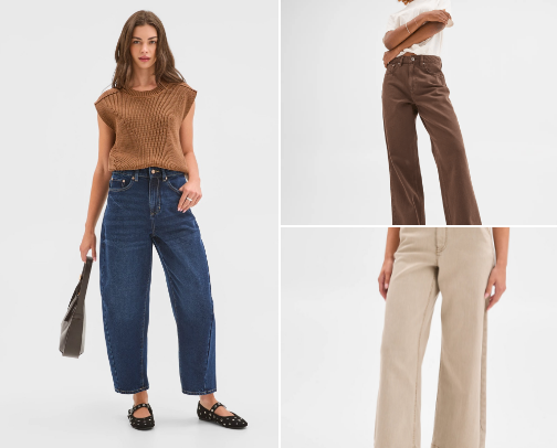 Target petite pants cover photo collage