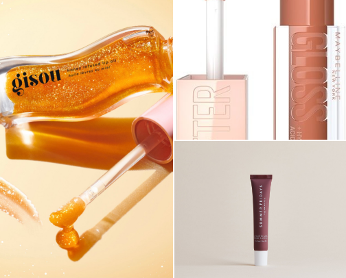 Favorite lip gloss cover photo collage