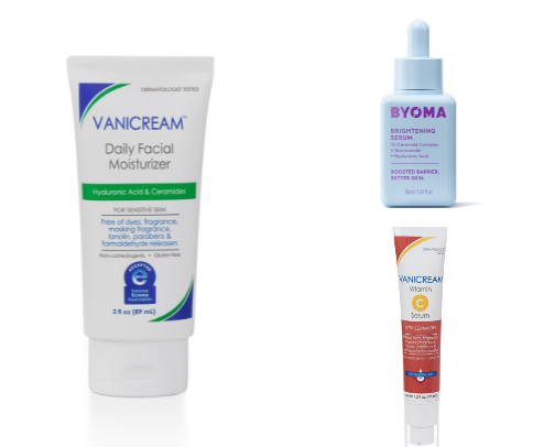 Skincare Must Haves - Sensitive Skin Baddies cover photo collage