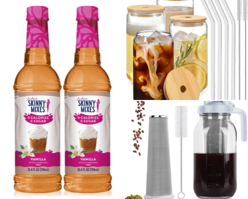Iced Coffee / Cold Brew Obsession cover photo collage